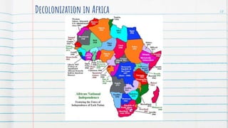 Decolonization in Africa 28
 