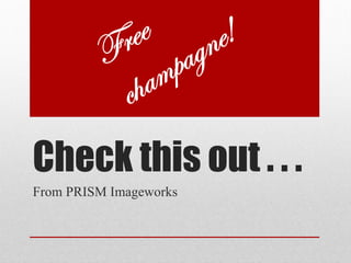 Check this out . . .
From PRISM Imageworks

 