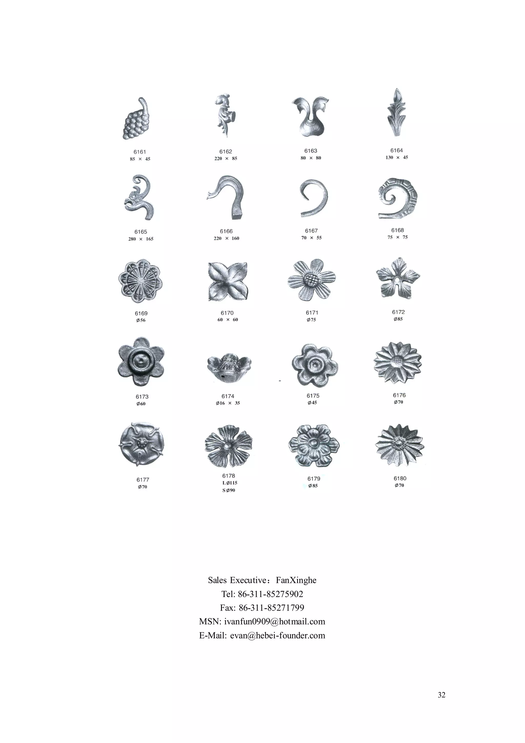 Ornamental Iron CatalogHebei Founder PDF