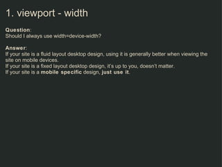 Idiot's Guide to viewport and pixel | PPT