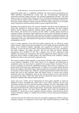 INTEGRATING MACHINE LEARNING IN CLINICAL DECISION SUPPORT SYSTEMS | PDF