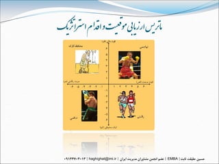 ‫زاژتیک‌‬ ‫مارتیس‌ارسیابی‌مىقعیت‌و‌اقذا م‌است‬




            ‫‪haghighat@imi.ir‬‬                 ‫‪EMBA‬‬
 