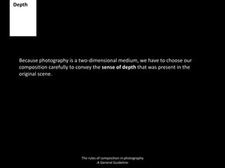 Rules of photography and composition in art | PPT