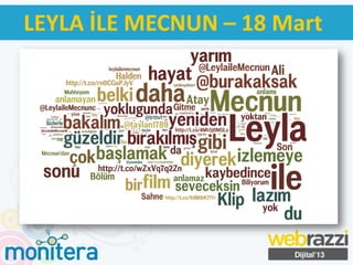 LEYLA İLE MECNUN – 18 Mart
 