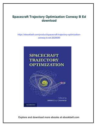 Spacecraft Trajectory Optimization Conway B Ed | PDF