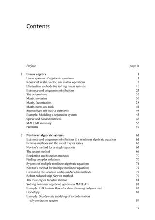 Numerical Methods For Chemical Engineering Applications In Matlab Beers ...