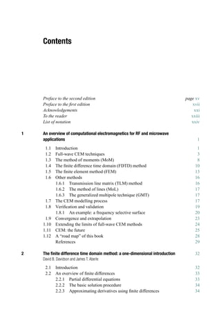 Computational Electromagnetics For Rf And Microwave Engineering 2nd Ed ...