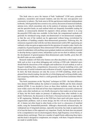 Computational Electromagnetics For Rf And Microwave Engineering 2nd Ed ...