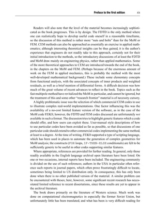 Computational Electromagnetics For Rf And Microwave Engineering 2nd Ed ...