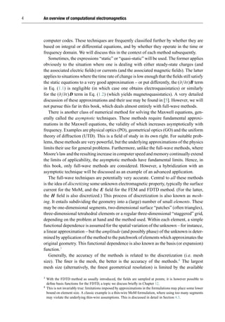 Computational Electromagnetics For Rf And Microwave Engineering 2nd Ed ...