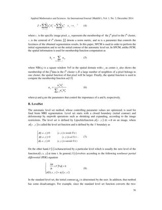 Brain Tissues Segmentation in MR Images based on Level Set Parameters ...