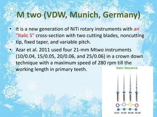 ROTARY ENDODONTICS IN PRIMARY TEETH.pptx