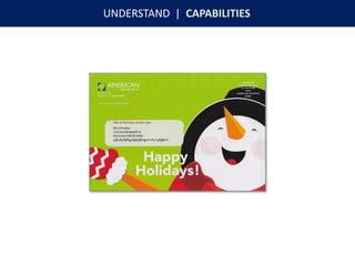 UNDERSTAND | CAPABILITIES
 