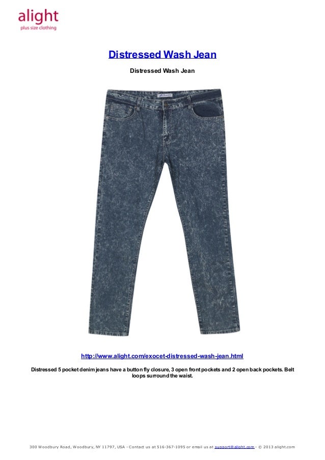 distressed wash