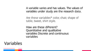 Variables Understudy Understanding Quantitative Research: Designs, Variables, and ...