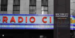 NEW YORK CITY
PHOTOGRAPHY
IMAGE SHOWCASE
Some imagery from my shoot in New
York City - this shot was showcased
in the Light Box photo gallery in
Woking as a feature piece. I used
Photoshop for all editing work.
 