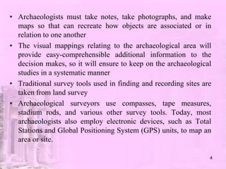 REMOTE SENSING IN ARCHAEOLOGY | PPTX