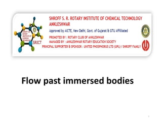 1
Flow past immersed bodies
 