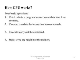 Introduction To Programming | PPT