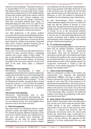 Electrospinning of Nanofibers and their Applications | PDF