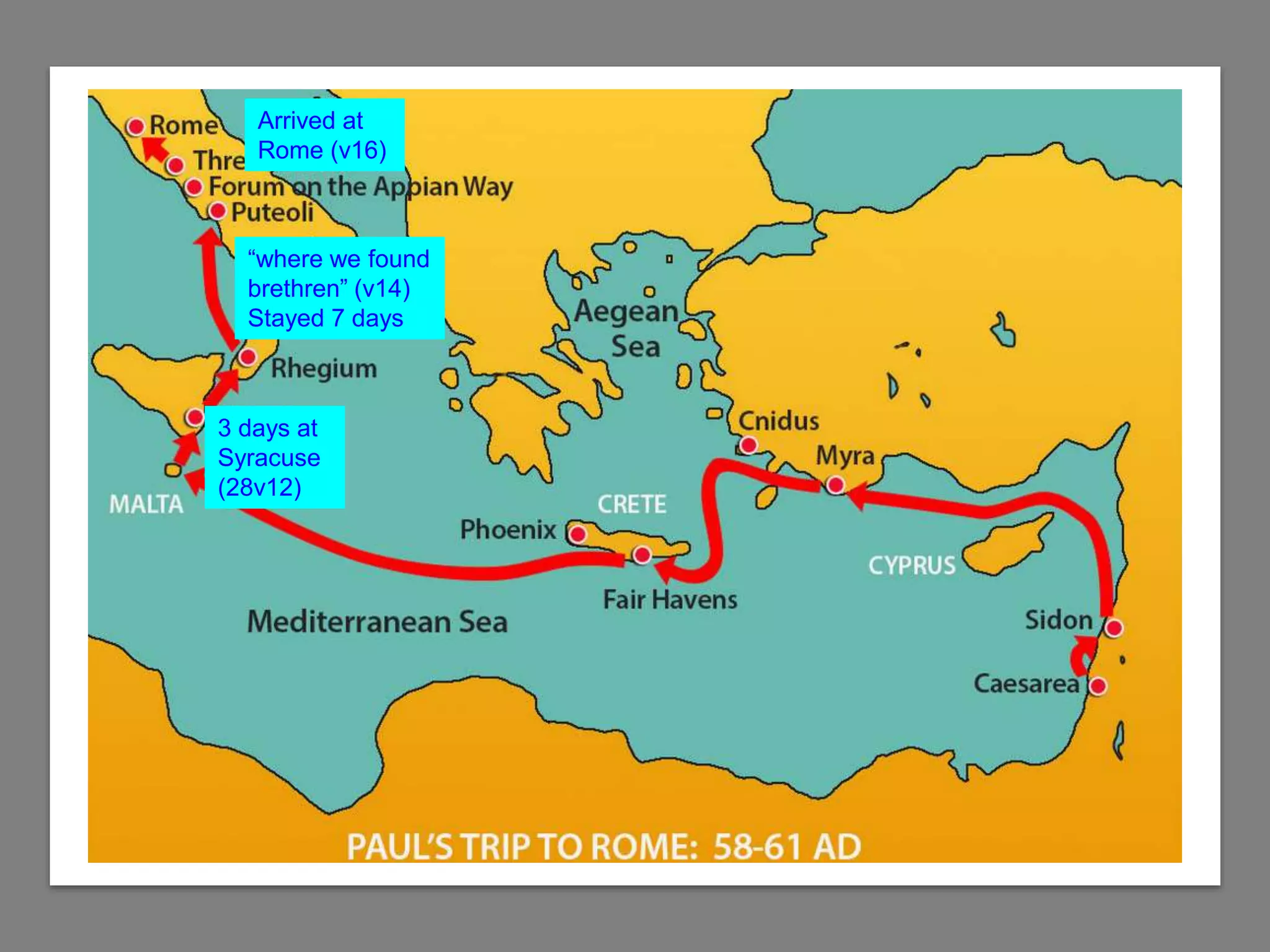 lessons from paul's journey to rome | PPTX