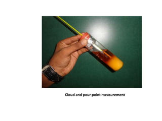 Cloud and pour point measurement

 