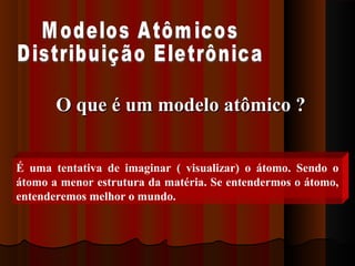 O que é um modelo atômico ?


É uma tentativa de imaginar ( visualizar) o átomo. Sendo o
átomo a menor estrutura da matéria. Se entendermos o átomo,
entenderemos melhor o mundo.
 