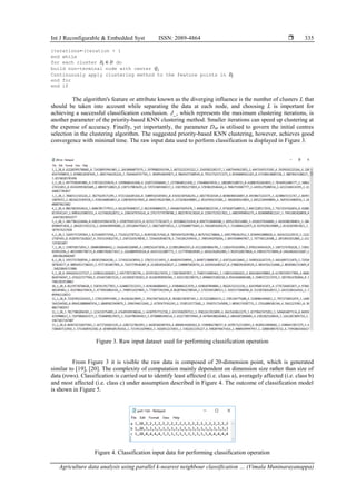 Agriculture data analysis using parallel k-nearest neighbour ...