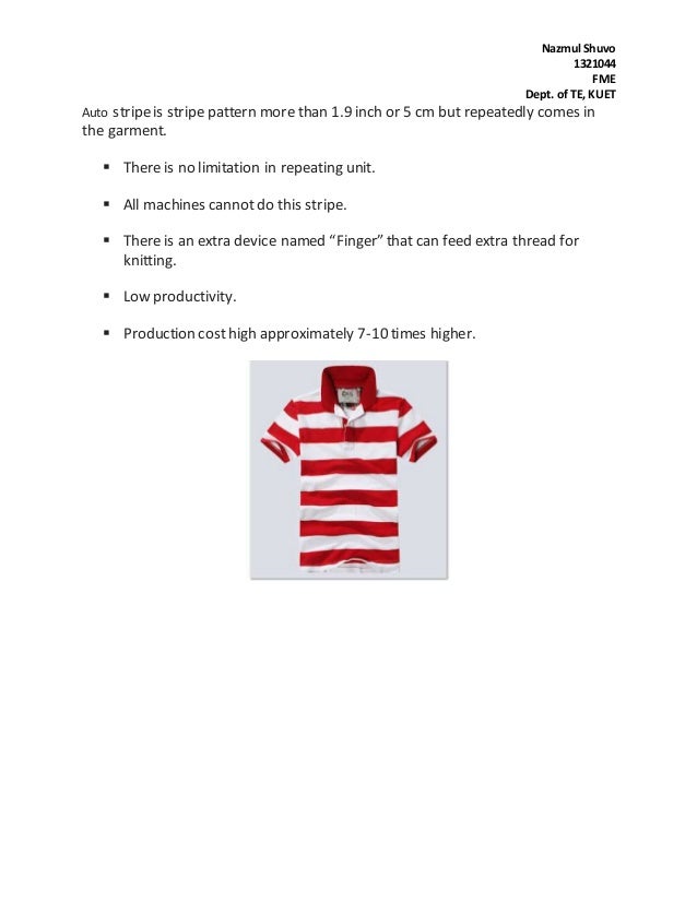 Feeder stripe, Auto stripe , Engineering stripe