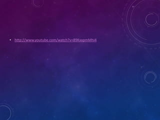 • http://www.youtube.com/watch?v=89KxxpmMhi4

 