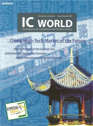 I&C World - International edition - December 2001 issue