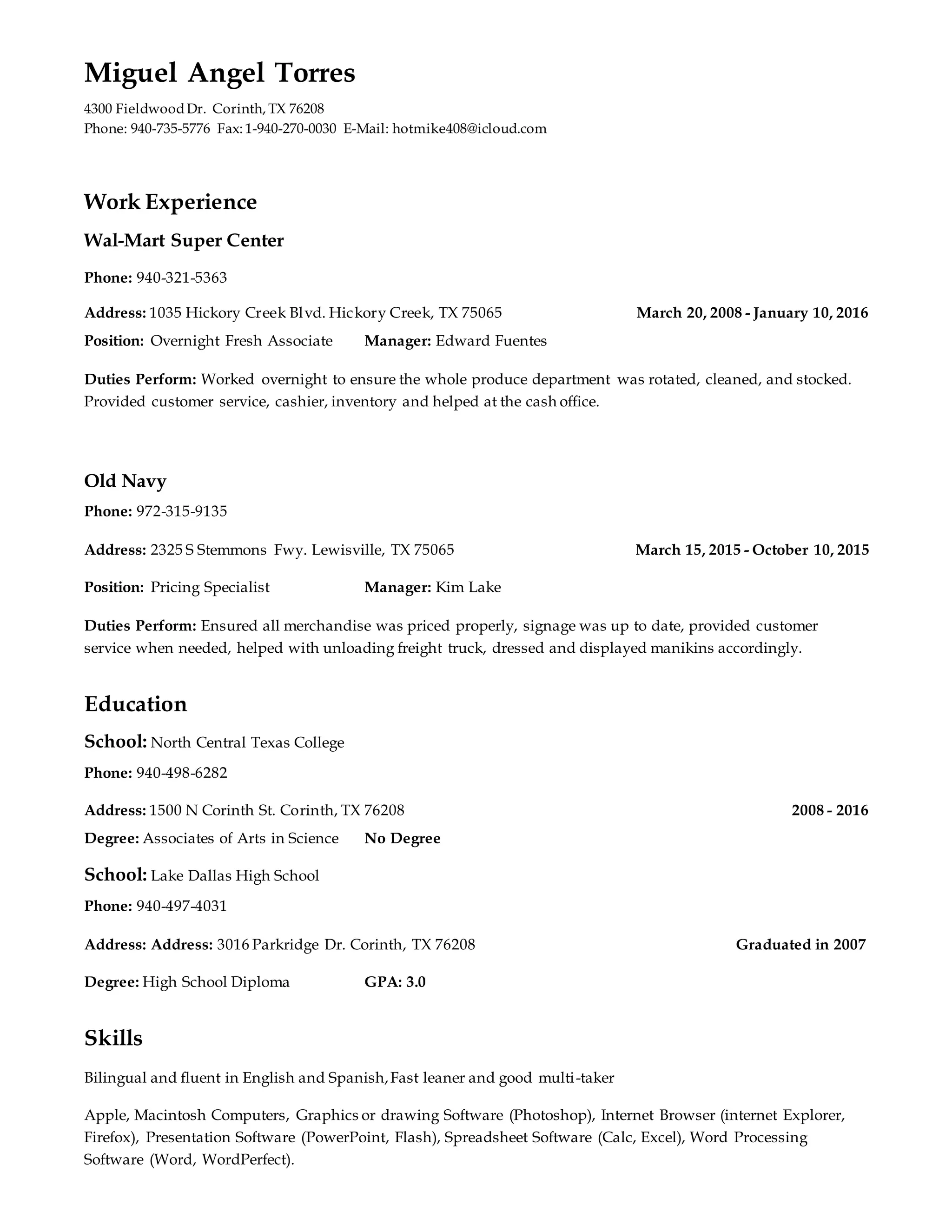 Resume on Word PDF - Resume On Word 1 2048 