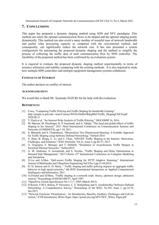 Dynamic Shaping Method using SDN And NFV Paradigms | PDF