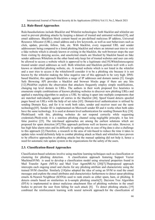 Phishing Mitigation Techniques A Literature Survey Pdf