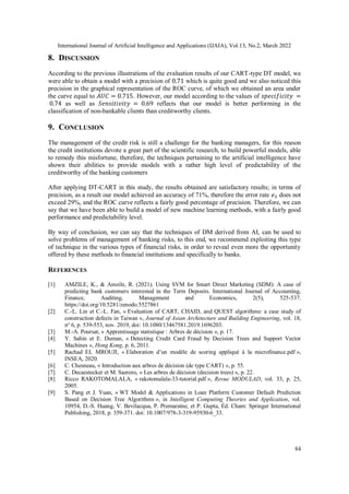 CREDIT RISK MANAGEMENT USING ARTIFICIAL INTELLIGENCE TECHNIQUES | PDF