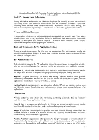 ACOMPREHENSIVE GUIDE TO TESTING AI APPLICATION METRICS | PDF