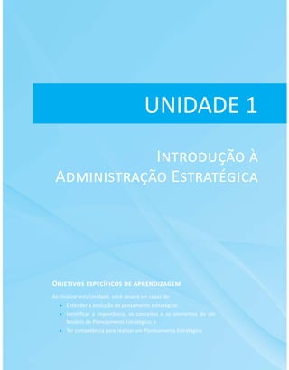 UNIDADE 1
 