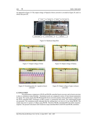 Current mode proportional resonant controlled multi input–SEPIC-re ...