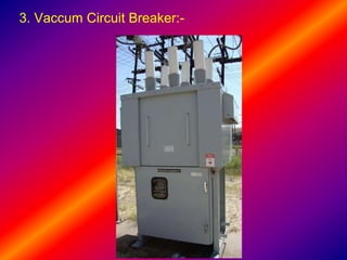 3. Vaccum Circuit Breaker:-
 
