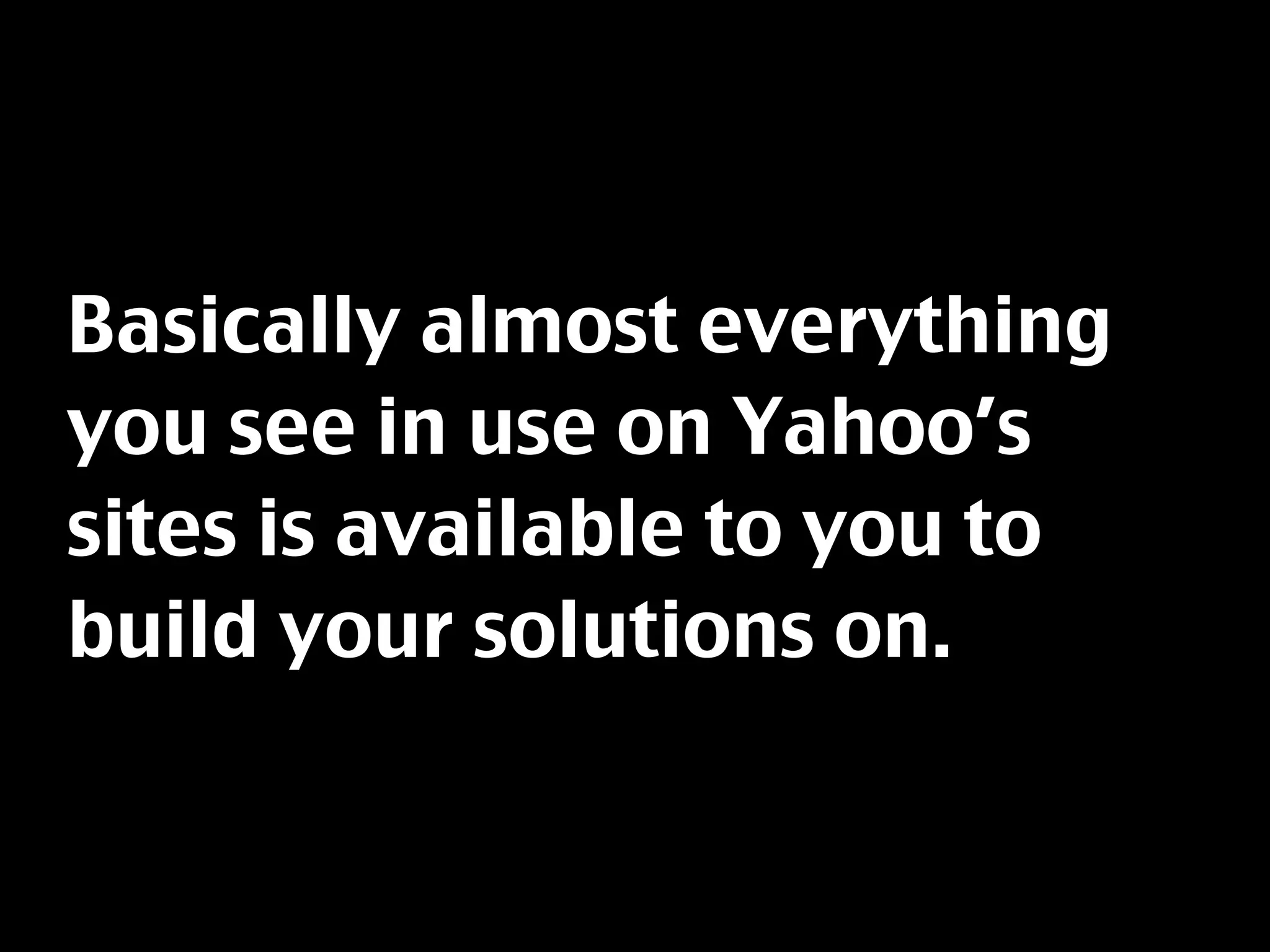 Things to use, find and share