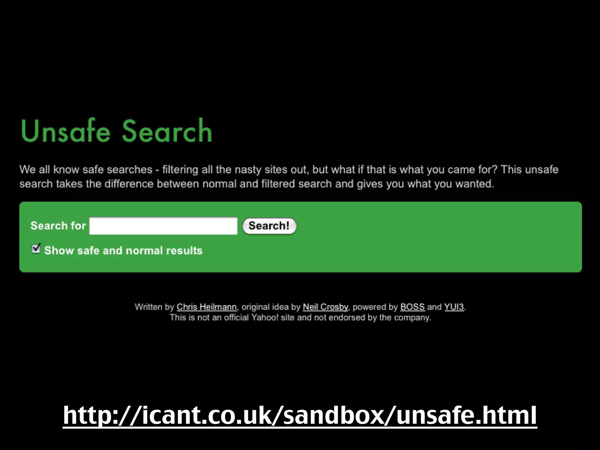 Things to use, find and share