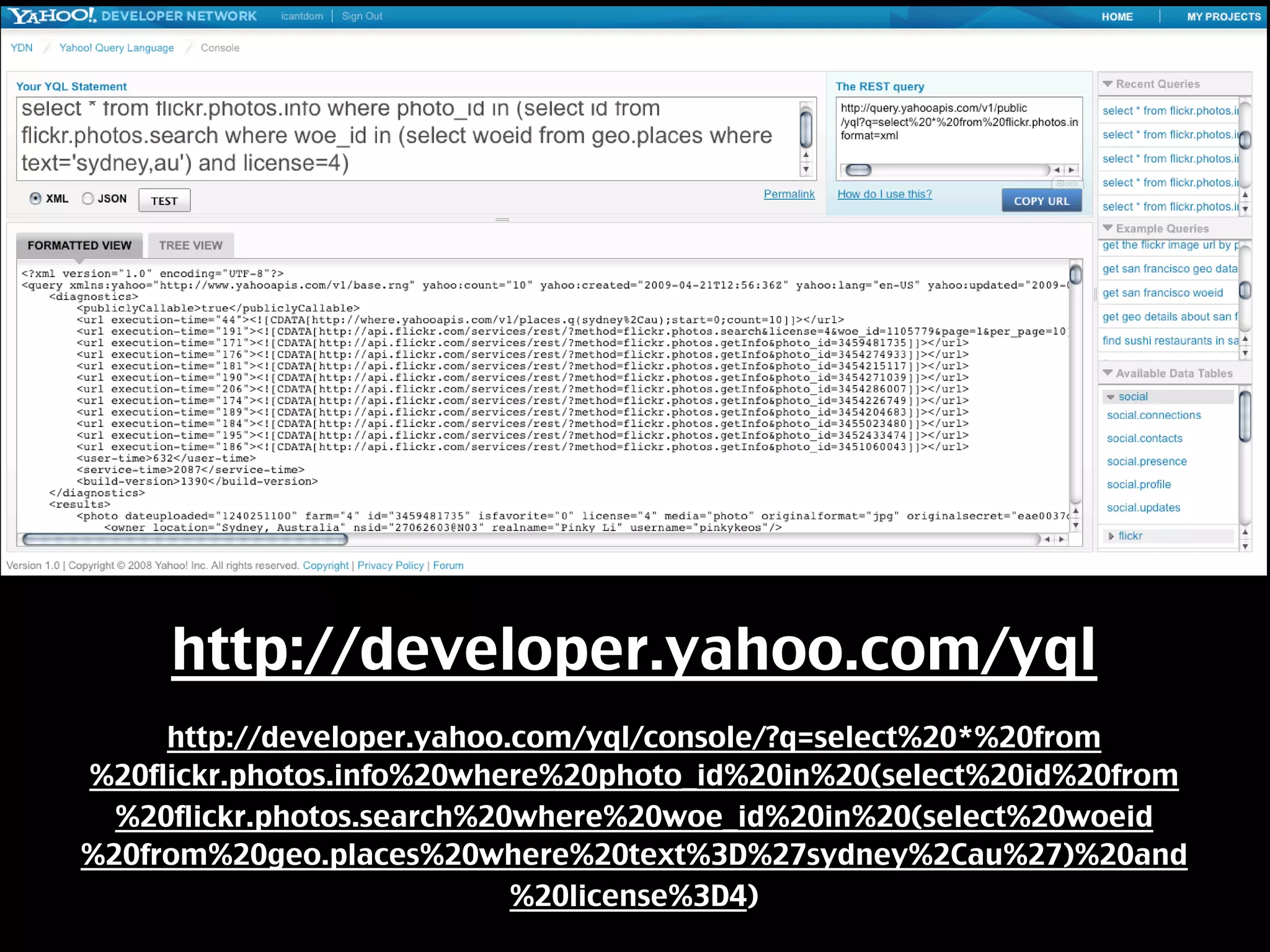 Things to use, find and share