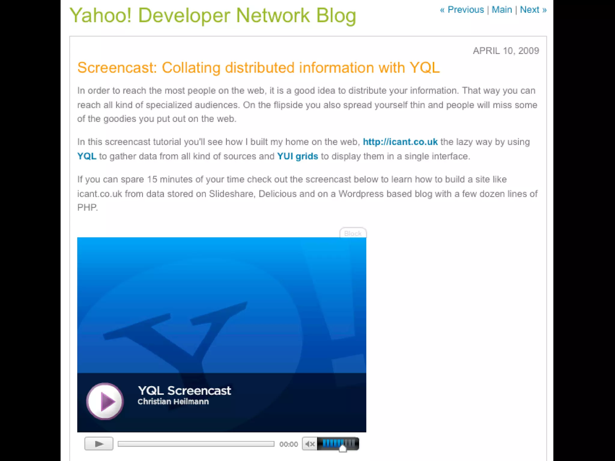 Things to use, find and share
