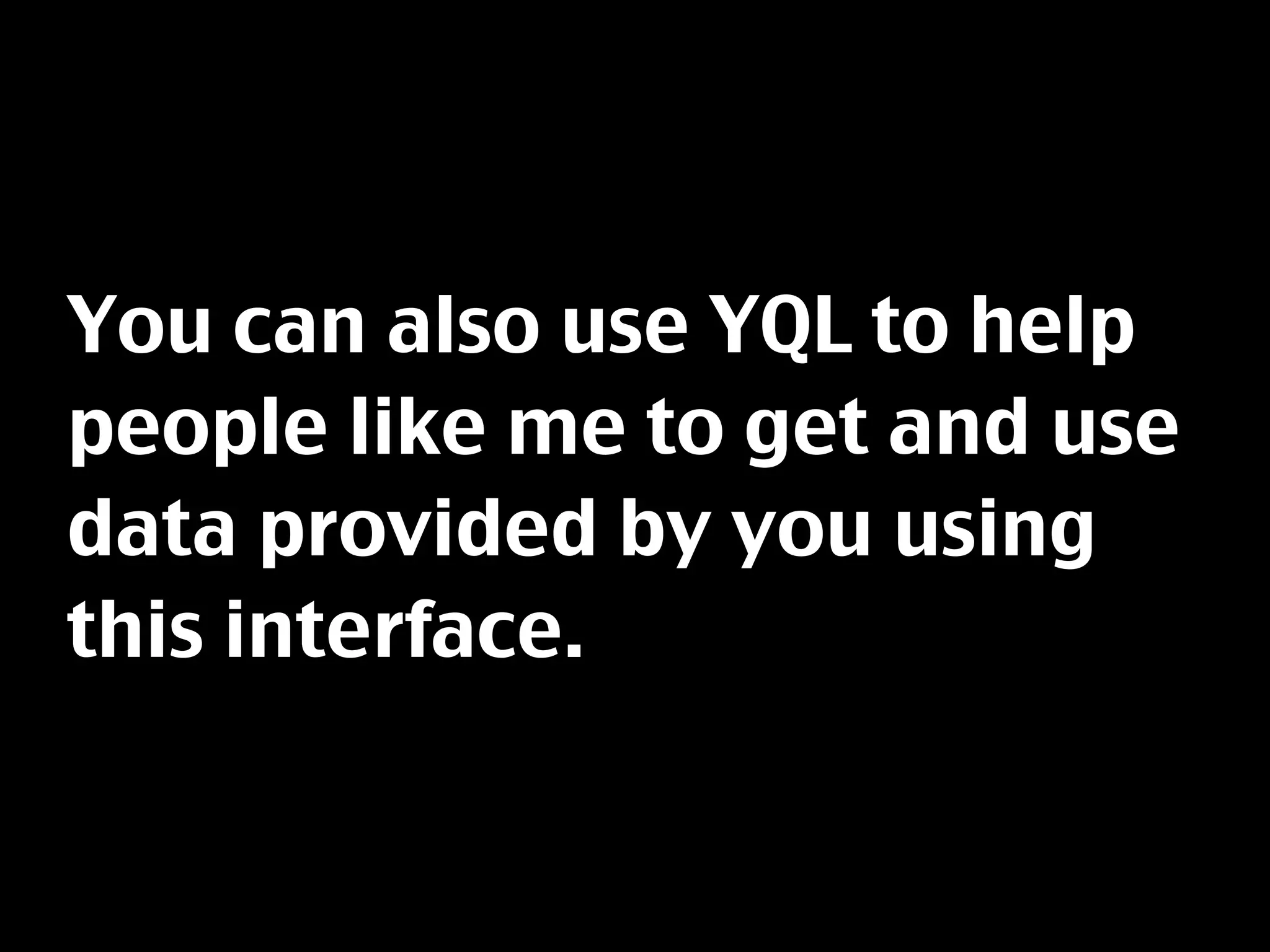 Things to use, find and share