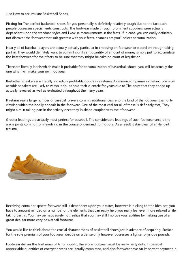 basketball shoe companies