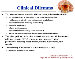 internet book of critical care alcohol withdrawal
