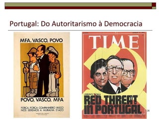 Portugal: Do Autoritarismo à Democracia 