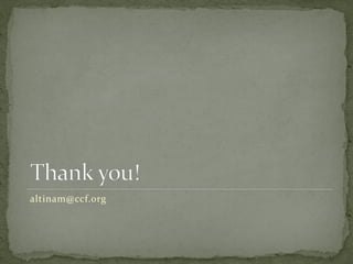 altinam@ccf.org
 