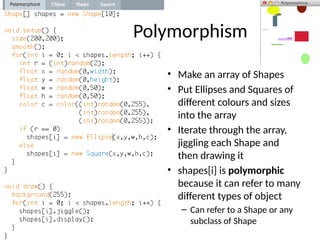 Advanced Object Oriented Programming data driven programming | PPT