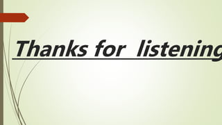 Thanks for listening
 